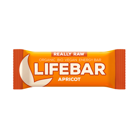 Un monde Vegan vous propose : Lifebar abricot 40g - bio