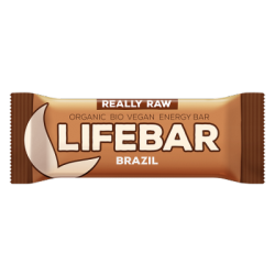 Un Monde Vegan vous propose : Lifebar noix du brésil 47g - bio