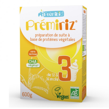 Végami vous propose : Prémibio 3ème âge 600g