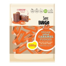 Un Monde Vegan vous propose : Super fudgio salted caramel 150g - bio