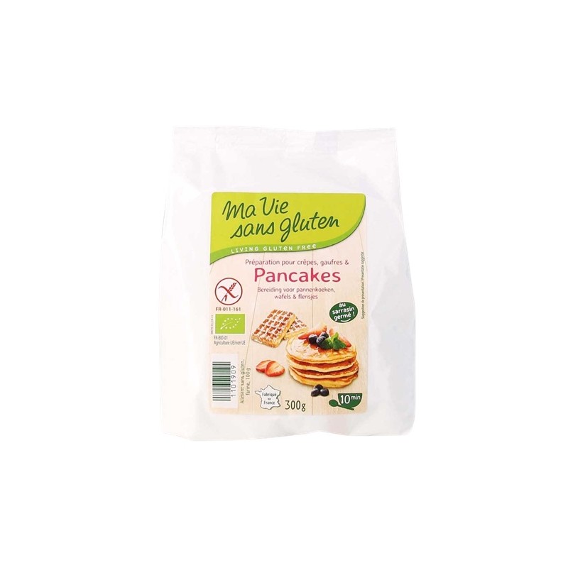 Un Monde Vegan vous propose : Préparation pour gaufre et pancake 300g - bio