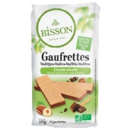 Un Monde Vegan vous propose : Gaufrettes chocolat noisette 190g - bio