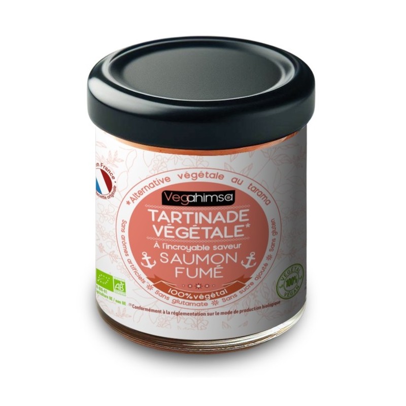 Un Monde Vegan vous propose : Tartinade houmous saveur saumon fumé 140g - bio