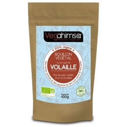 Un Monde Vegan vous propose : Bouillon végétal saveur volaille 100g - bio