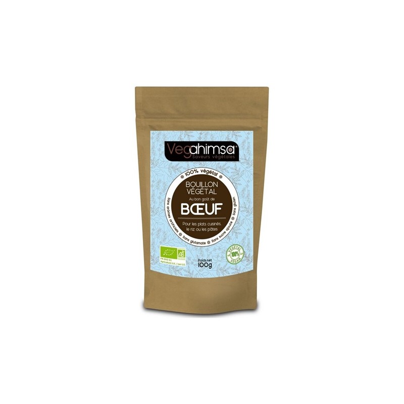 Un Monde Vegan vous propose : Bouillon végétal saveur boeuf 100g - bio