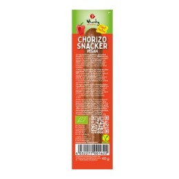 Un Monde Vegan vous propose : Chorizo snacker vegan 40g - bio