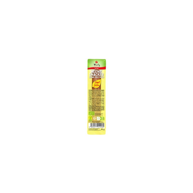 Un Monde Vegan vous propose : Wiene snacker vegan 30g - bio