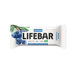 Un monde vegan vous propose : Lifebar myrtille quinoa 40g - bio