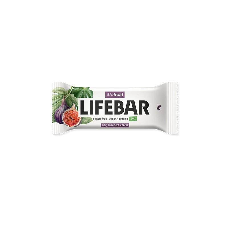 Un Monde Vegan vous propose : Lifebar figue 40g - bio