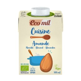 Un Monde Vegan vous propose : Amande cuisine sans sucres 500ml - bio