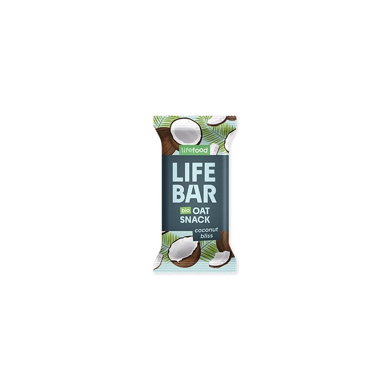 Un Monde Vegan vous propose : Lifebar avoine coconut 40g - bio