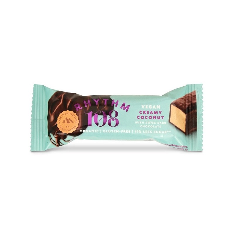 Un Monde Vegan vous propose : Barre chocolat noix de coco 33g - bio