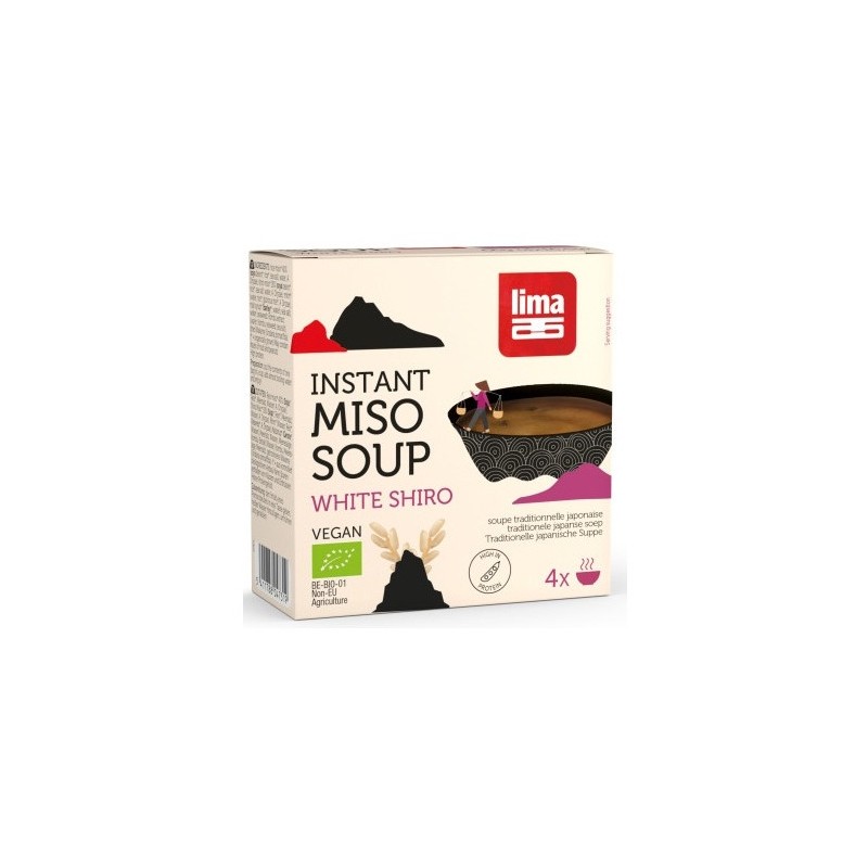 Un Monde Vegan vous propose : Instant shiro miso soup 60g - bio