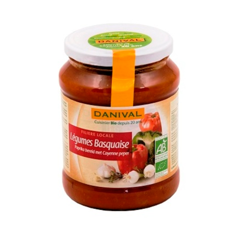 Végami vous propose : Légumes à la basquaise 670g