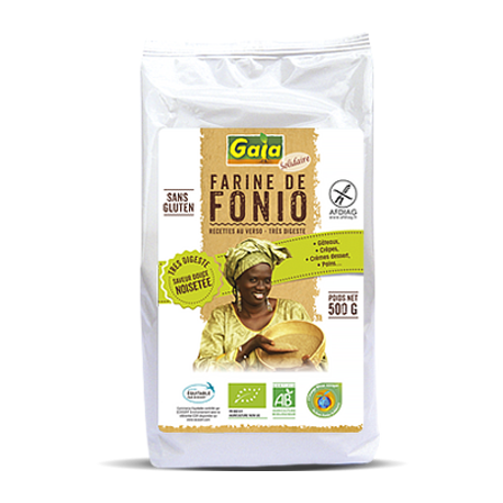 Végami vous propose : Farine de fonio 500g - bio